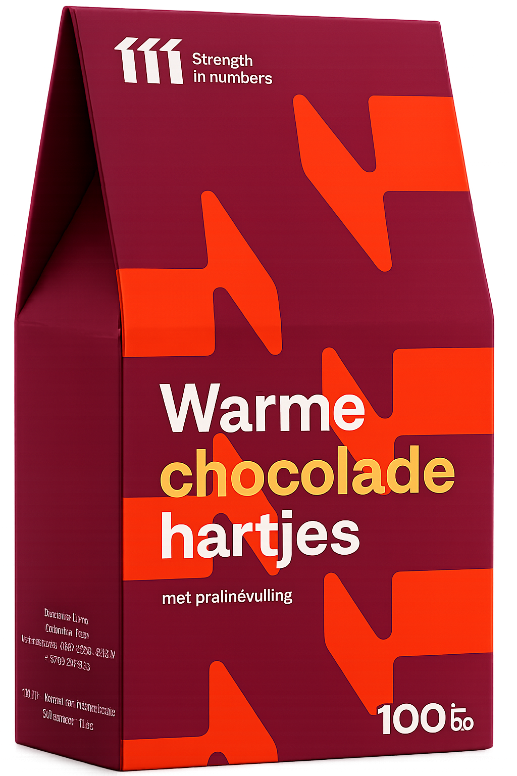 !NIEUW! Doos Hartjeschocolade (10 doosjes per doos) - verkoopprijs 11 euro per doosje